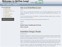 Tablet Screenshot of britonleap.com